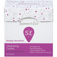 Sunbeam Summer's Eve Flushable Feminine Cleaning Cloths