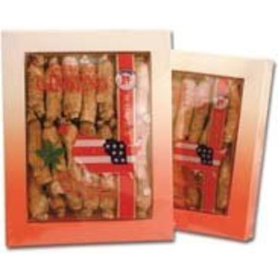 Hsu's Ginseng 130.4, Half Short XL Cultivated American Roots 4oz