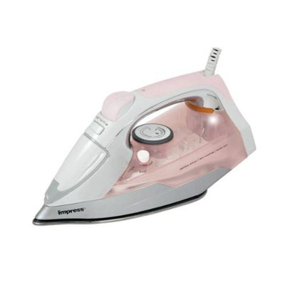 Impress Mid-Size Deluxe Steam Iron with Non-Stick Soleplate, IM-9S