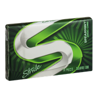 Stride Sugar Free Gum Spearmint - 14 CT