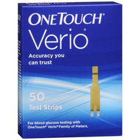 OneTouch Verio Test Strips, 50 ea