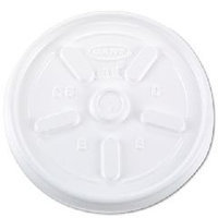 DART 10JL Disposable Lid,10 oz, Foam, PK1000