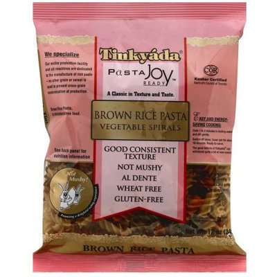 Generic Tinkyada Brown Rice Vegetable Spirals Pasta, 12 oz, (Pack of 3)