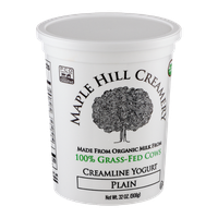 Maple Hill Creamery Creamline Yogurt, 100% Grass-Fed, Organic, Plain