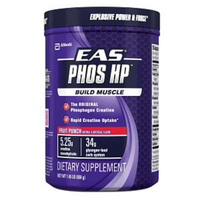 EAS Phos HP Creatine Powder, Fruit Punch, 1.45 lbs