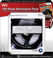 Bigfoot King of Crush and Comfort Racing Wheel Bundle for Nintendo Wii