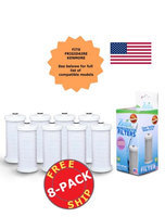 (12 Pack) ADQ-73613401 Compatible Refrigerator Water and Ice Filter by Zuma Filters