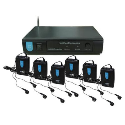 Hamilton ALS-600 Electronics VHF Assistive Listening System plus Accessory Kit