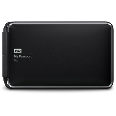 WD My Passport Pro 2TB Portable RAID Storage with Integrated Thunderbolt Cable