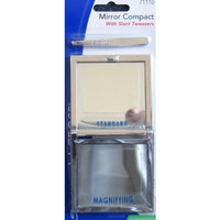LaCross Mirror Compact With Slant Tweezers (Sally Hansen)
