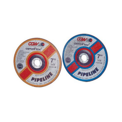 CGW Abrasives Depressed Center Wheels-Pipeline, Cutting / Light Grind - 7x1/8x5/8-11 za24-t-b pipeline zirc t27 ct whl