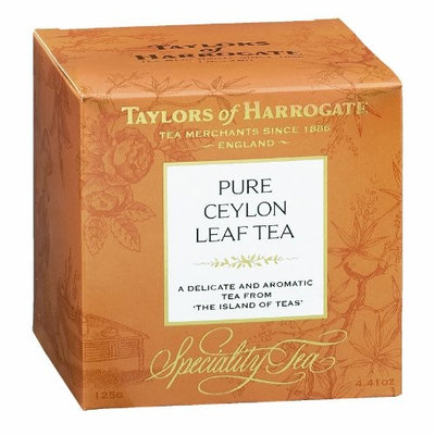 Taylors of Harrogate Pure Ceylon Leaf Tea, Loose Leaf, 4.41 Ounce Box