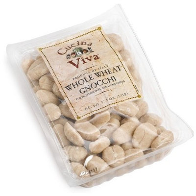 Cucina Viva Gnocchi, Whole Wheat, 17.5-Ounce Packages (Pack of 12)