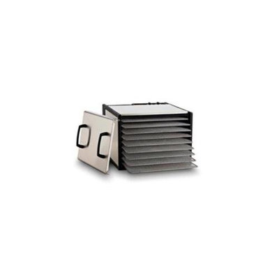 Excalibur D900SHD Stainless Steel 9 Tray Stainless steel Trays With Pin Book