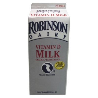 Dean's Robinson Dairy Whole Milk .5 gal