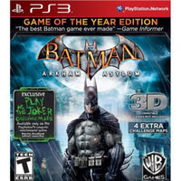 Warner Brothers Batman: Arkham Asylum -- Game of the Year Edition (PlayStation 3)