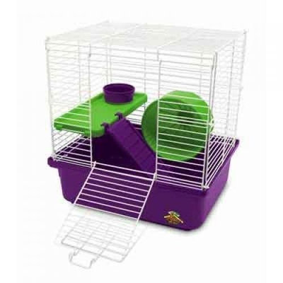 Super Pet My first home 100079045 My First Hamster Home 2-Story Small Animal Cage (Case of 4)