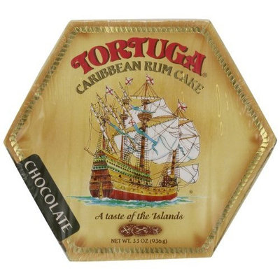 Tortuga Caribbean Rum Cake, Chocolate, 33-Ounce Box