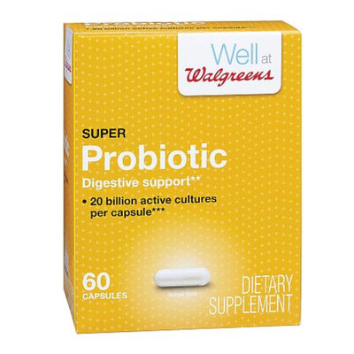 Walgreens Super Probiotic Digestive Support Capsules