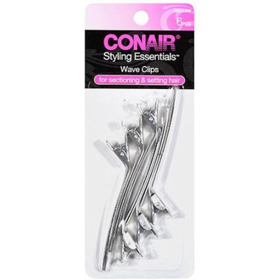 Conair Styling Essentials Wave Clips, 6 count