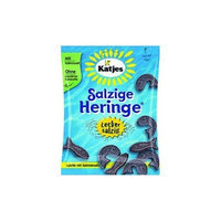 Katjes Salty Licorice Fish, 2.65-Ounce (Pack of 30)