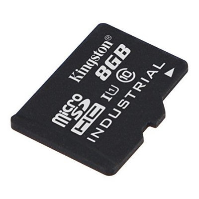 Kingston Digital SDCIT/8GBSP 8GB MICROSDHC UHS-I INDUSTRIAL TEMP CARD SINGLE PACK W/O ADAPTER