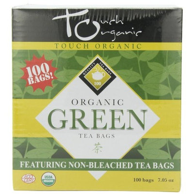 Touch Organic Green Tea Cube, 100 Count, 7.05-Ounce Boxes (Pack of 4)