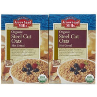 Arrowhead Mills Organic Steel Cut Oats Hot Cereal -- 24 oz