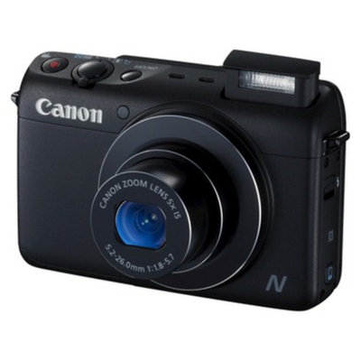Canon PowerShot N100 12.1MP Digital Camera with 5X Optical Zoom -