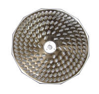 L. Tellier Replacement Grid/Grill Plate S/S, For X3 5 Qt. Mouli Mill - Coarse (4.0mm Holes)