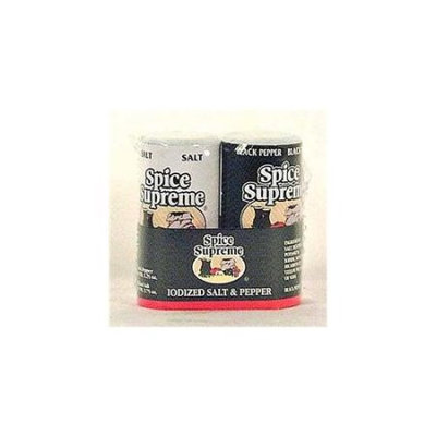 Dollar General DDI Spice Supreme Salt-Pepper Duo- Case of 24