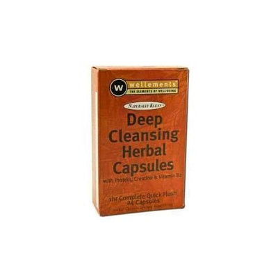 Wellements M.D. Labs Naturally Klean 1 Hour Quick Flush Capsules , 24 capsules