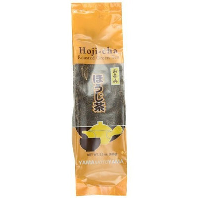 Yamamotoyama Loose Hoji-Cha Roasted Green Tea, 3.5-Ounce Bags (Pack of 6)
