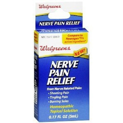 Walgreens Nerve Pain Relief Homeopathic Topical Solution, .17 oz