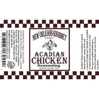 New Orleans Gourmet Acadian Chicken Seasoning
