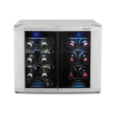 Cuisinart CWC-1200DZ 12-Bottle Dual Zone Wine Cellar