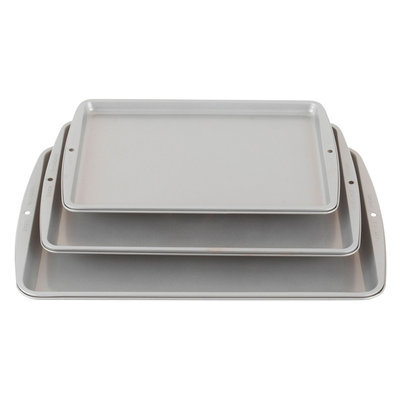 Kmart Corporation Essential Home 3-Piece Cookie Sheet Set