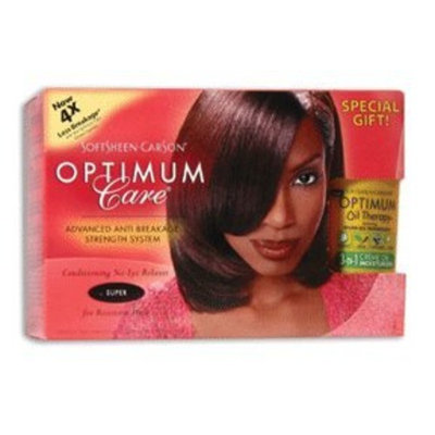 Optimum Care Advanced Technology Conditioning No-Lye Relaxer System, Super 1 set