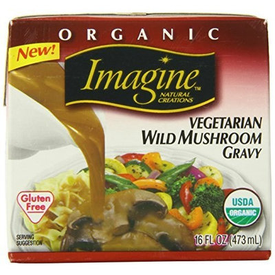 Imagine Organic Gravy, Vegetarian Wild Mushroom, 16 Ounce (Pack of 12)