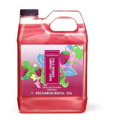 Fruits & Passion Fruity Hand Soap Refill, Grapefruit-Guava, 33.8 ounce Bottle