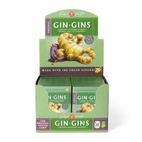 Ginger People Gingins Chewy Original Travel Packs Case of 24 1.6 oz