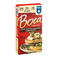 Boca Veggie Protein Savory Mushroom Mozzarella Veggie Patties - 4 CT