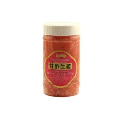 shirakiku amasu shoga (sweet pickled ginger) - 12oz