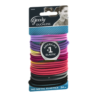 Goody Ouchless No Metal Elastics - 24 CT