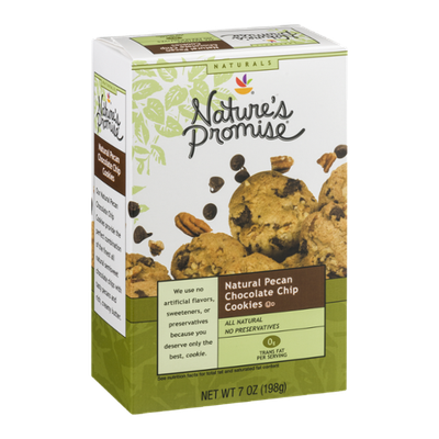 Nature's Promise Naturals Natural Pecan Chocolate Chip Cookies