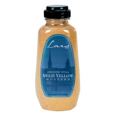 Lars Own Lars' Own Swedish Style Mustard Mild Yellow, 12-Ounce Containers (Pack of 12)