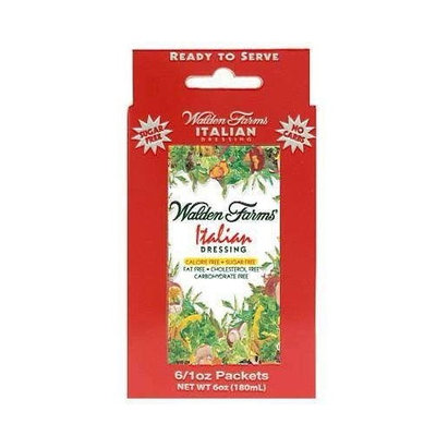 Walden Farms, Italian Dressing, 6 Packets, 1 oz Each
