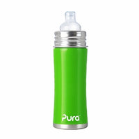 Pura Kiki Stainless Steel Toddler Bottle with Silicone Sip Spout