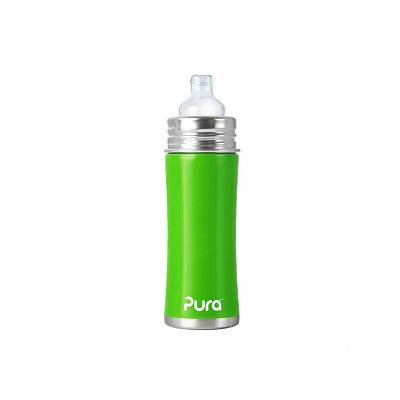 Pura Kiki Stainless Steel Toddler Bottle with Silicone Sip Spout