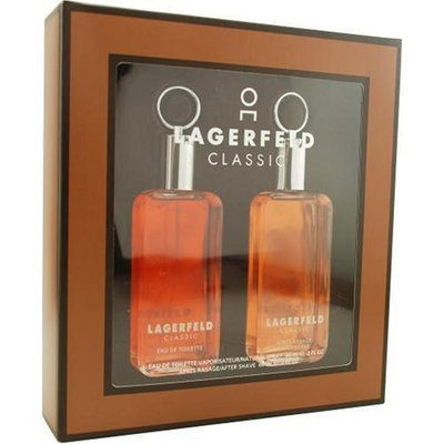 Lagerfeld By Karl Lagerfeld For Men, Set-edt Spray, 2-Ounce Bottle & Aftershave, 2-Ounce Bottle
